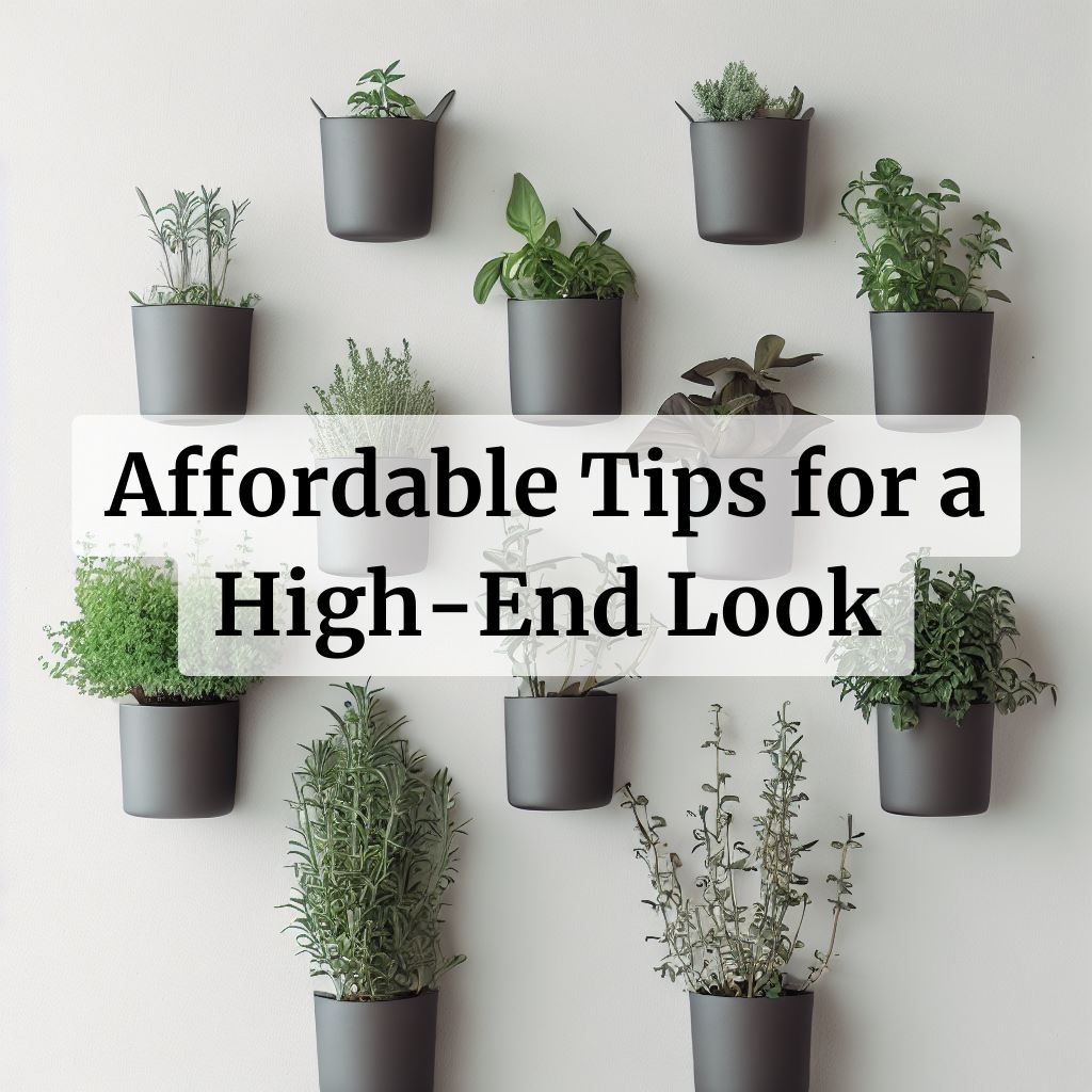 Affordable Tips for a High-End Look