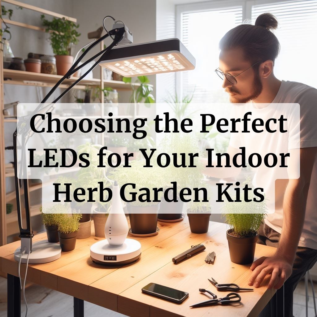 Choosing the Perfect LEDs for Your Indoor Herb Garden Kits