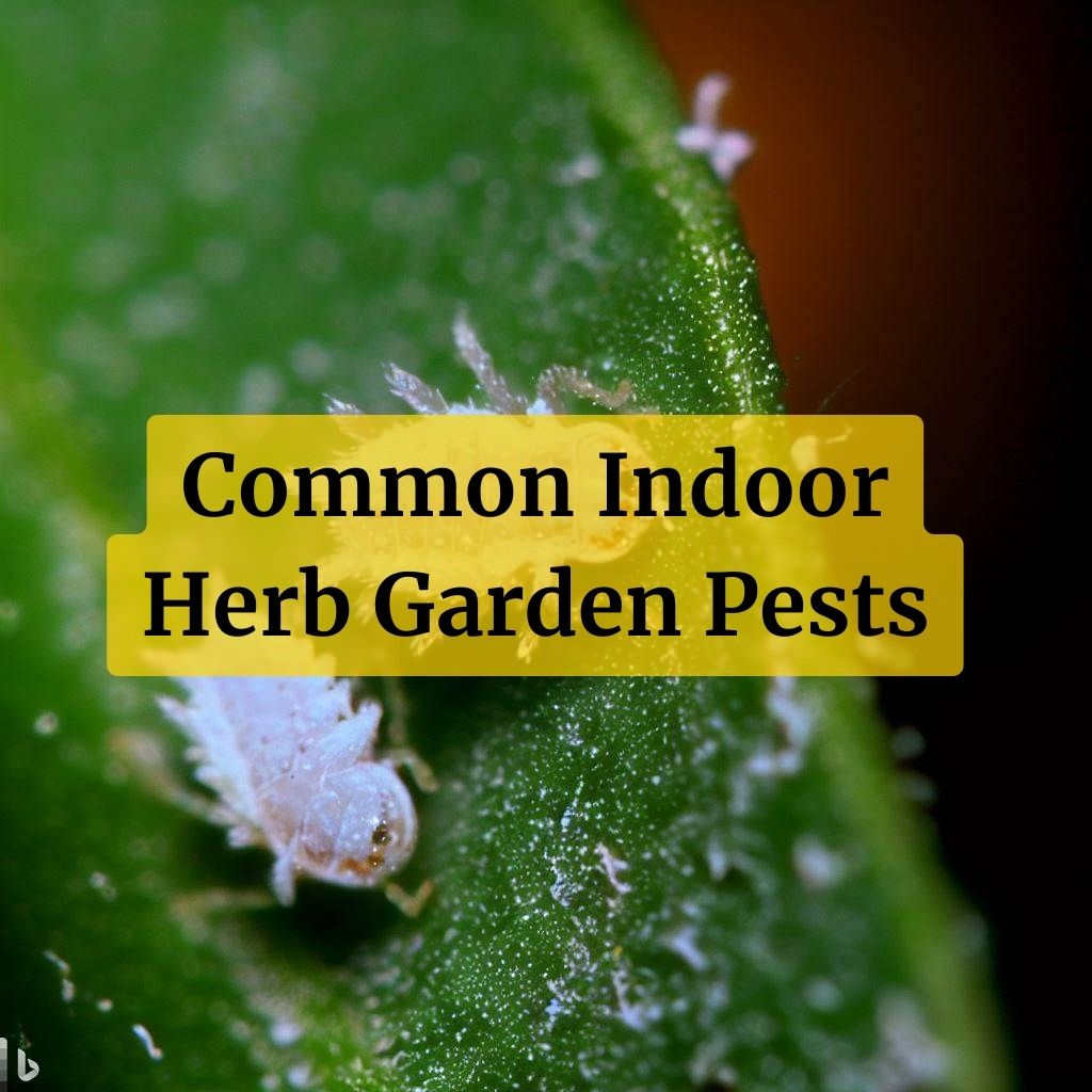 Common Indoor Herb Garden Pests