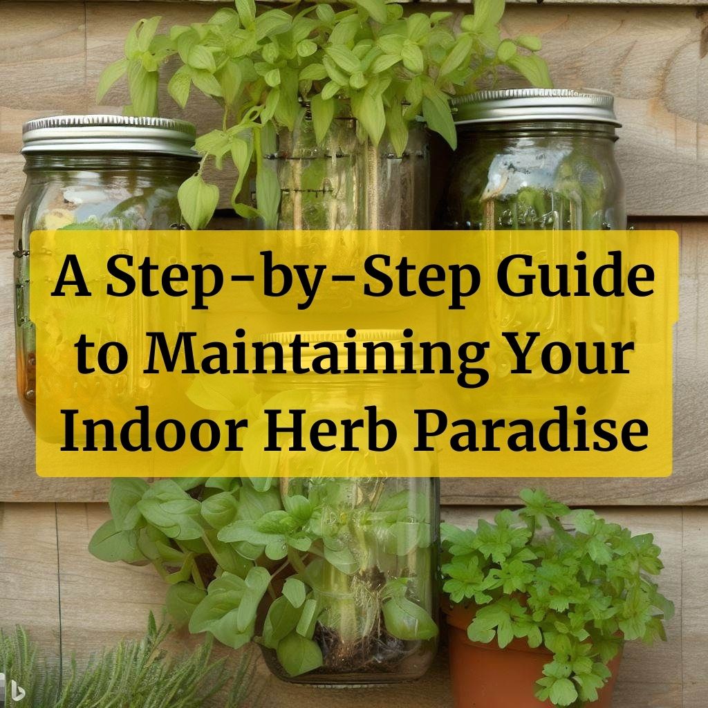 A Step-by-Step Guide to Maintaining Your Indoor Herb Garden