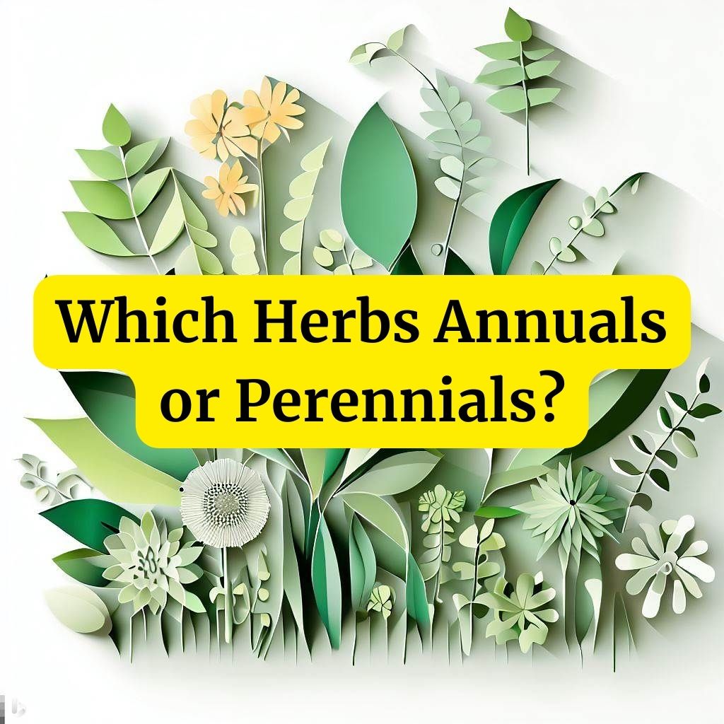 Which Herbs Annuals or Perennials