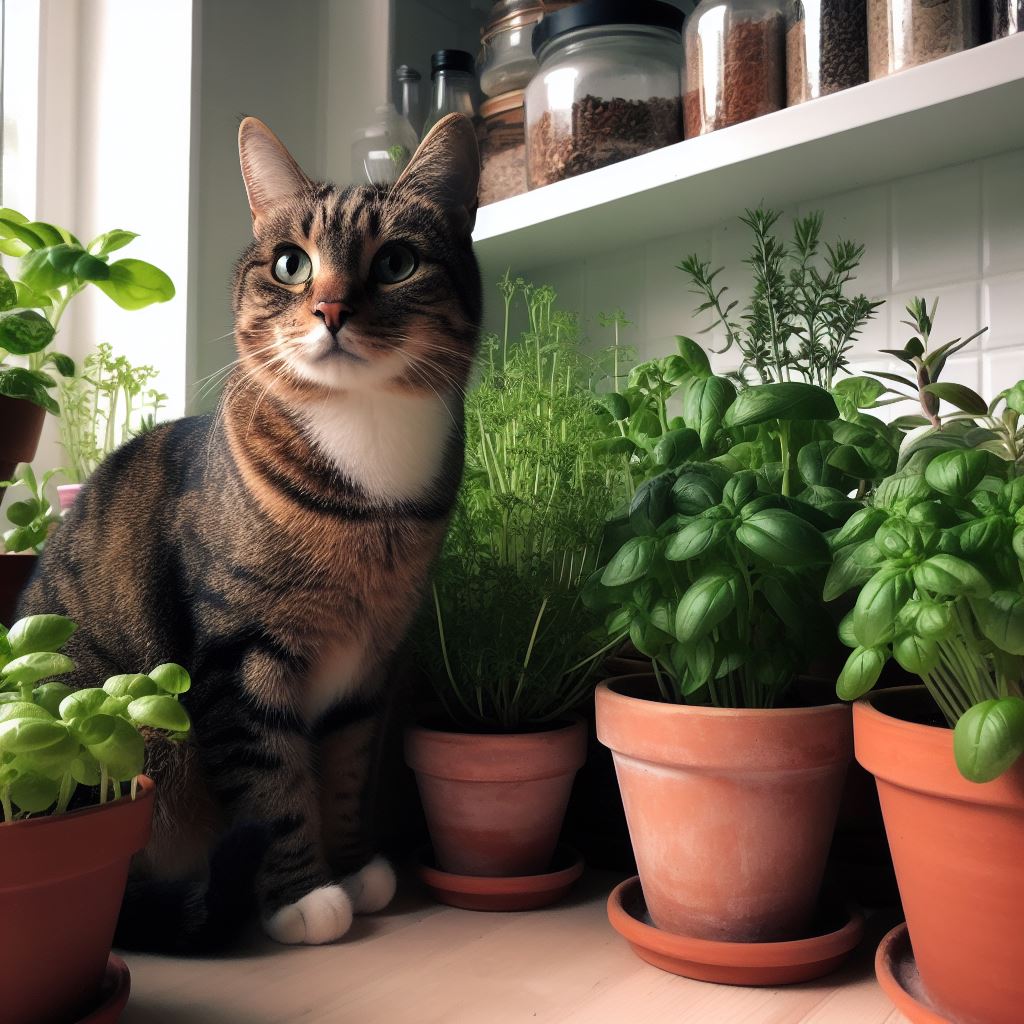 Cat-Friendly Herbs