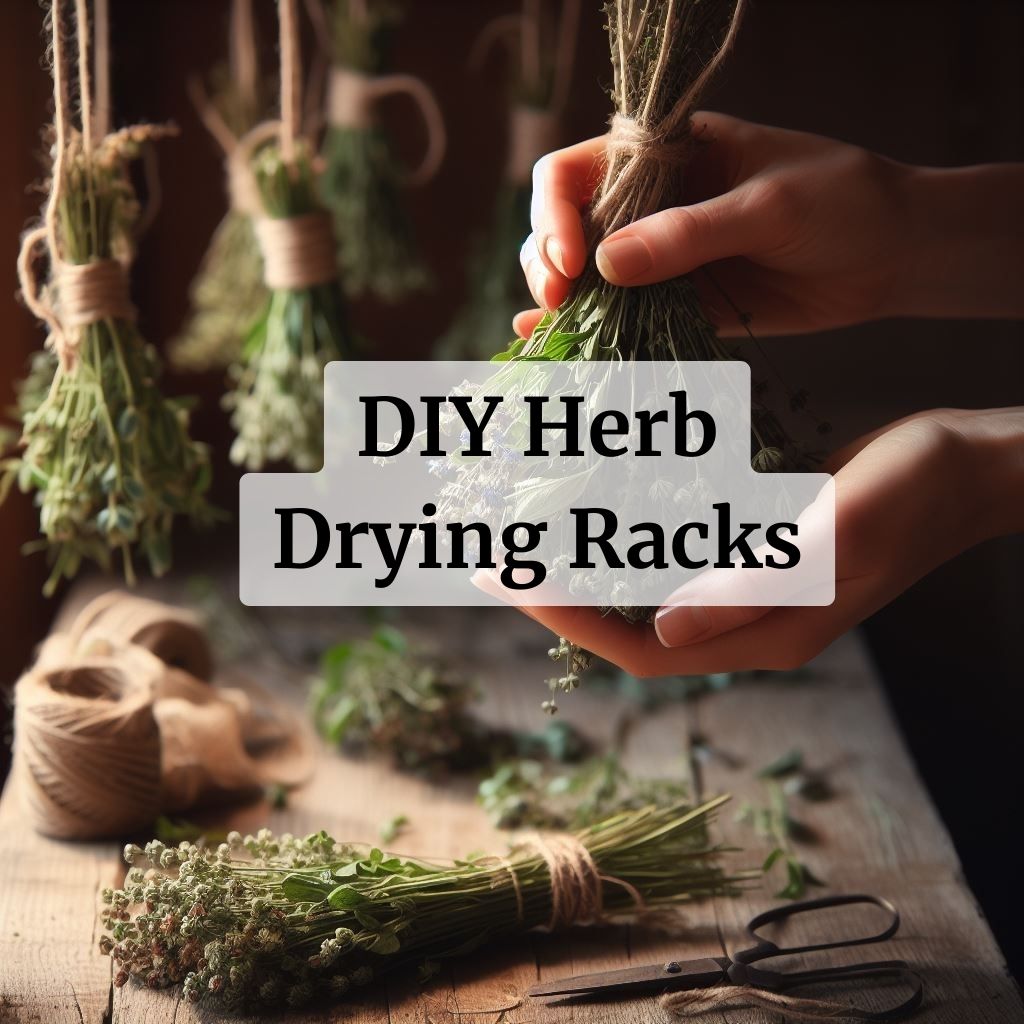 DIY Herb Drying Racks