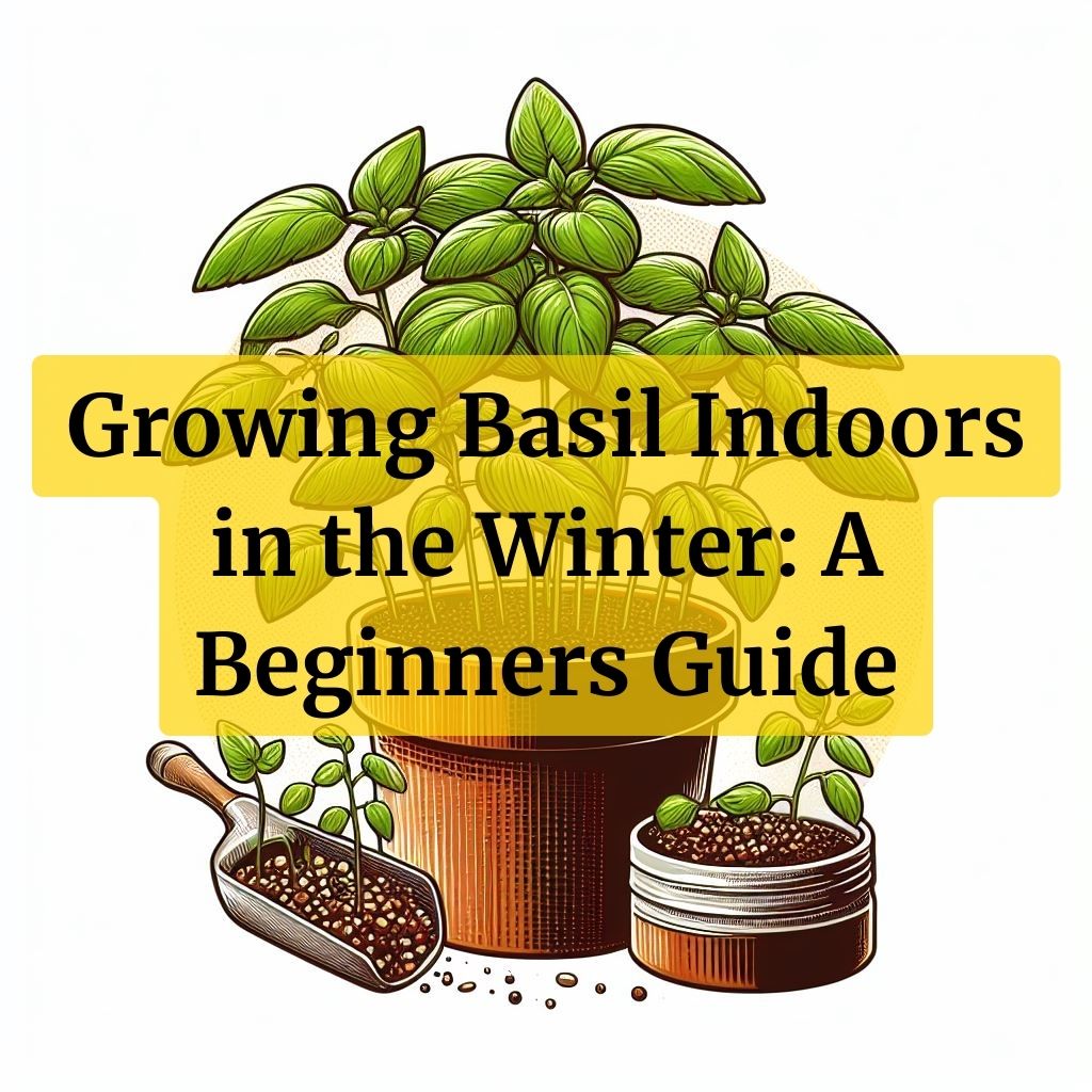 Growing basil indoors in winter