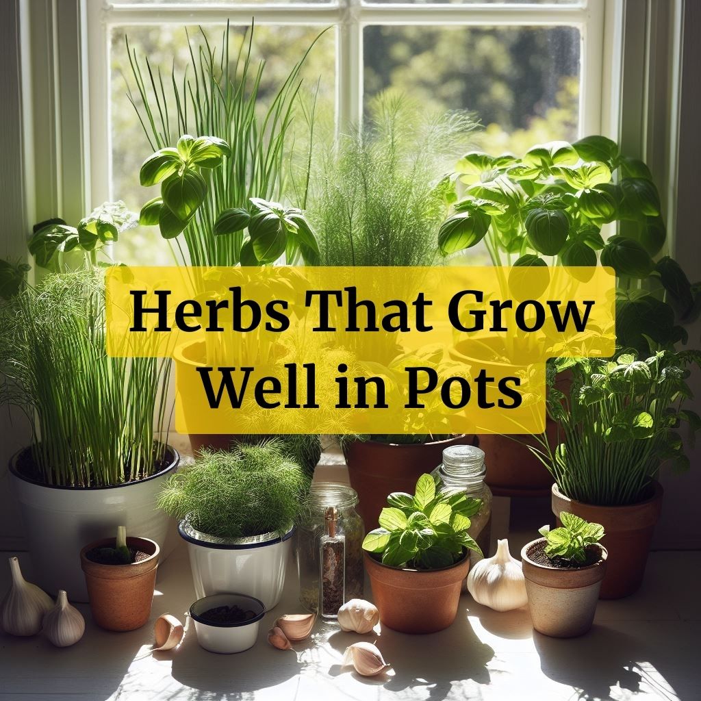 herbs that grow well in pots