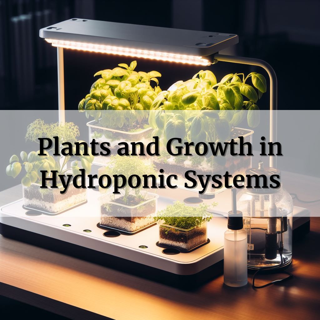 Plants and Growth in Hydroponic Systems