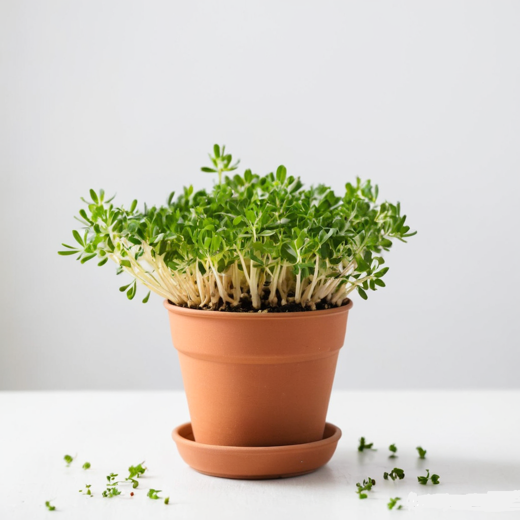 fenugreek seedling