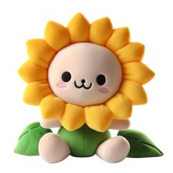 happy sunflower toy