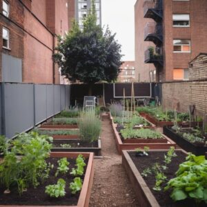 inner city garden