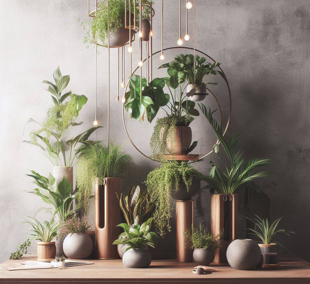 intentional arrangement of plants