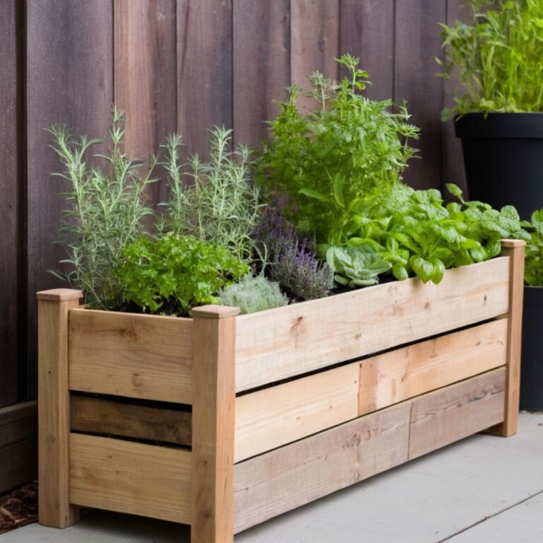 How To Plant A Herb Garden Box In 6 Steps