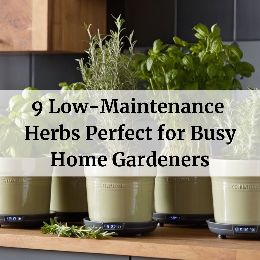 Low-Maintenance Herbs