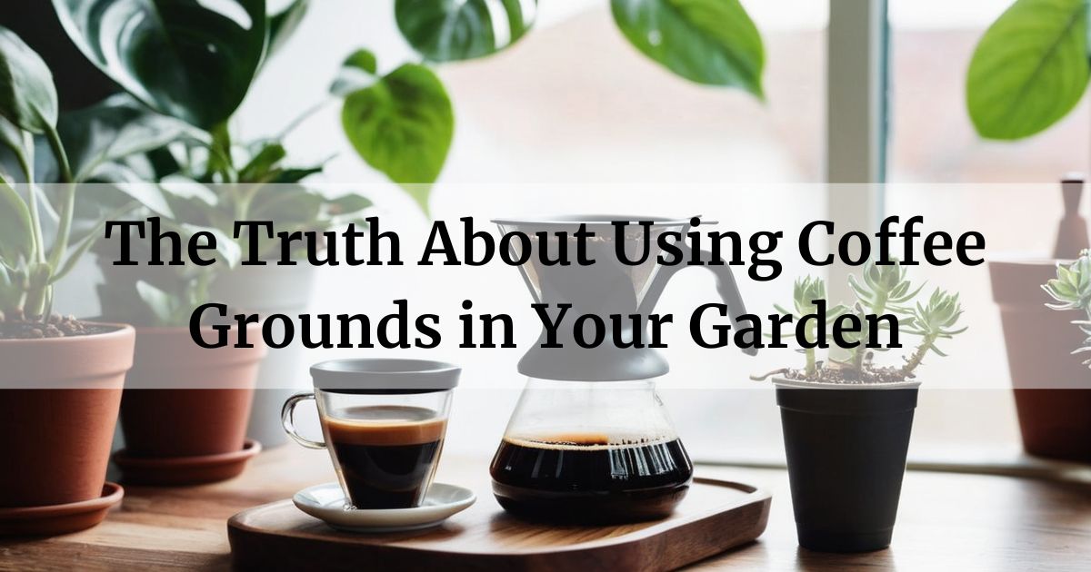 The Truth About Using Coffee Grounds in Your Garden