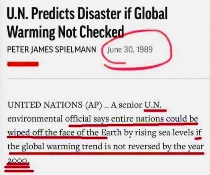 UN climate crisis 2009