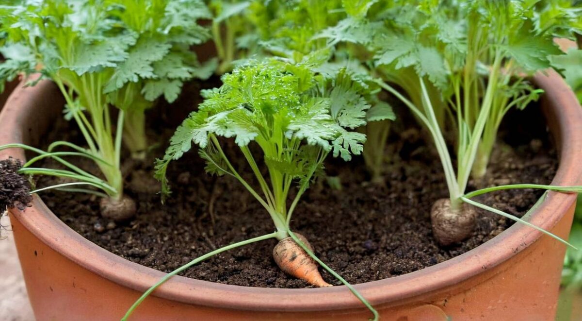 growing carrots