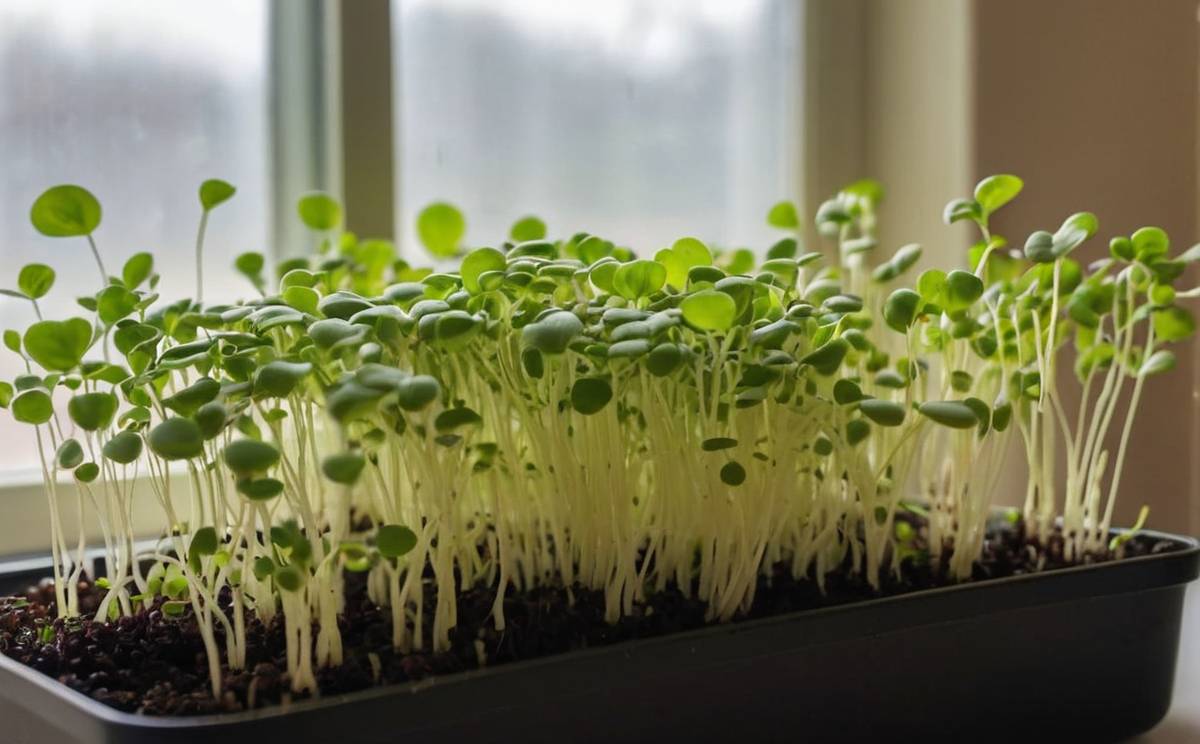 microgreens container