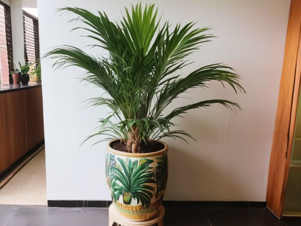 Areca Palm in beautiful pot