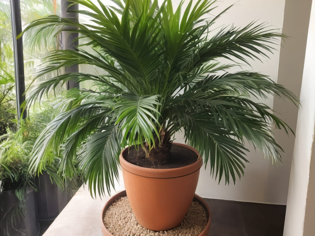 Areca Palm pot plant