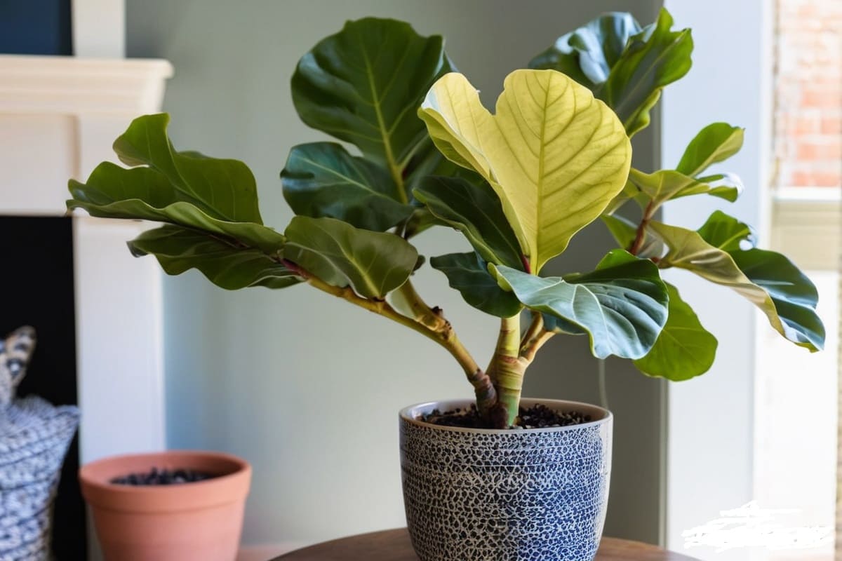 Fiddle leaf Fig plant