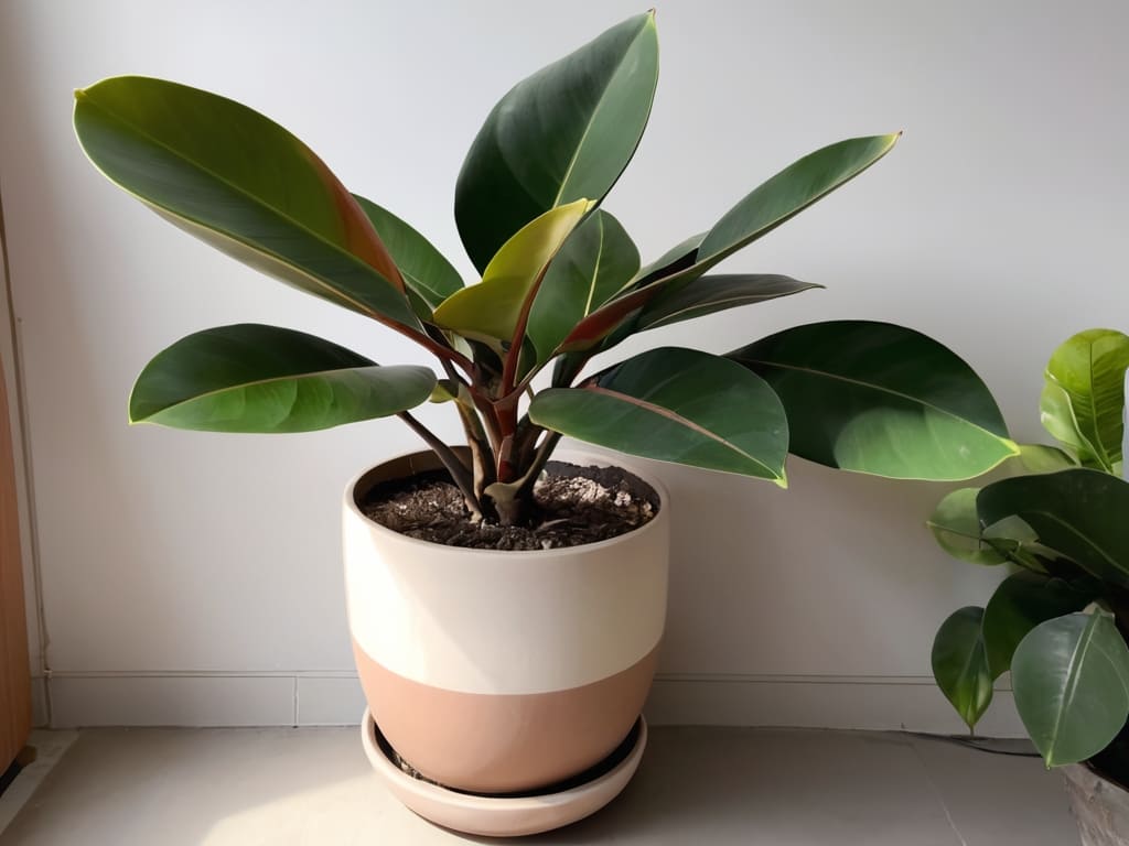 llarge Rubber Plant