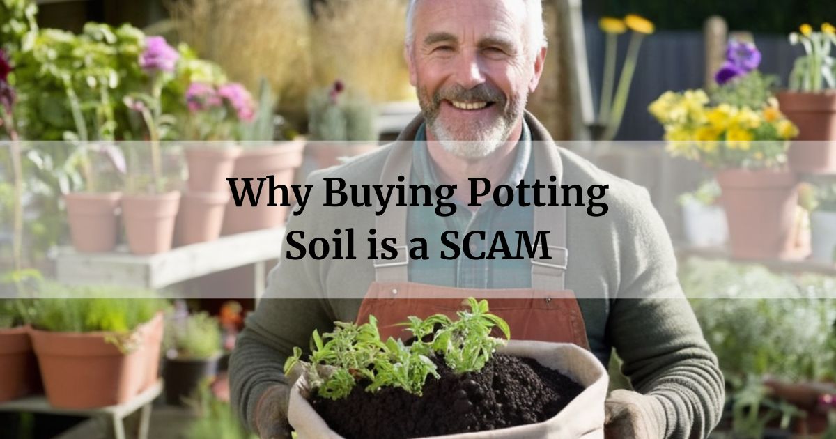 Why Buying Potting Soil is a SCAM