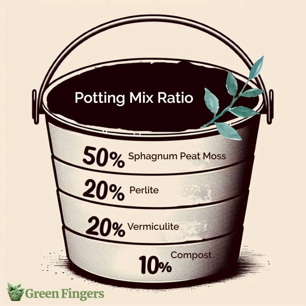 potting mix ratio