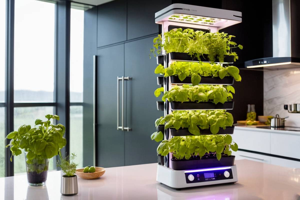 vertical indoor garden tower