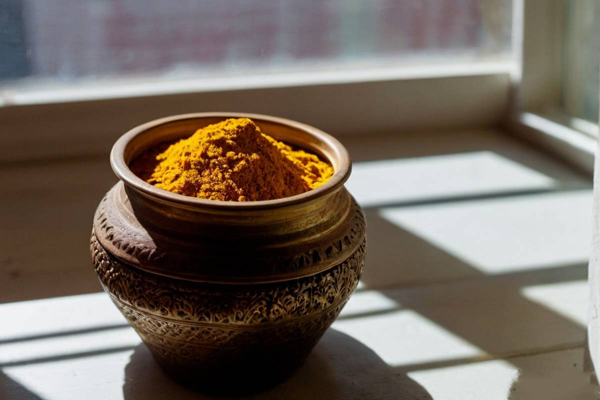 turmeric pot