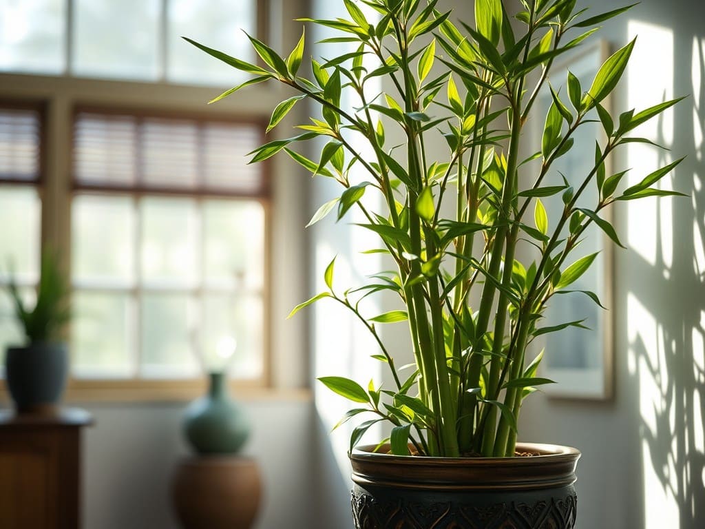 lucky bamboo low light