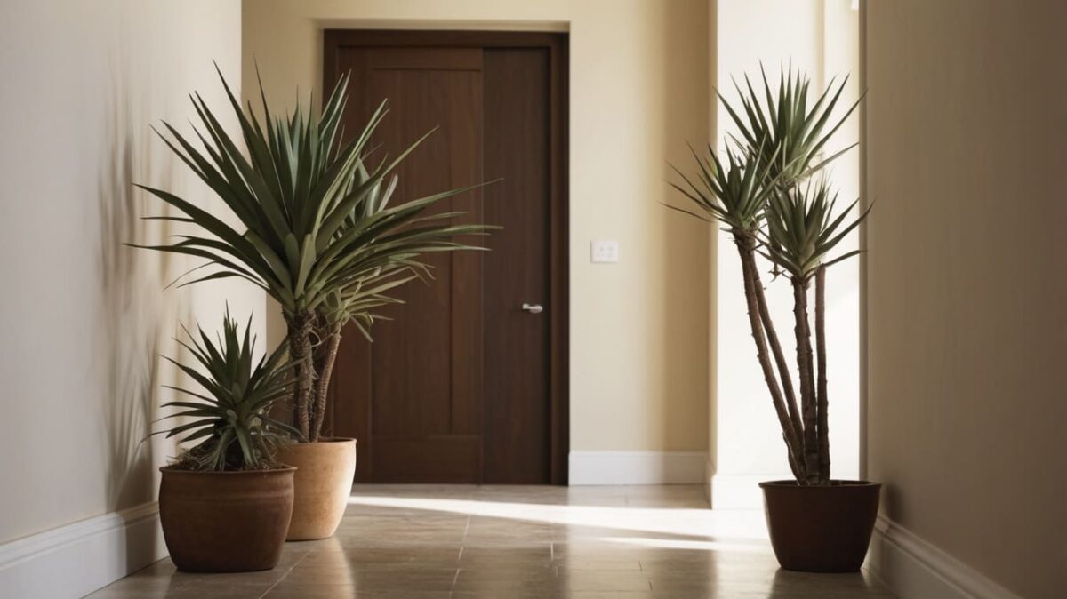 Yucca Plant in hallway web