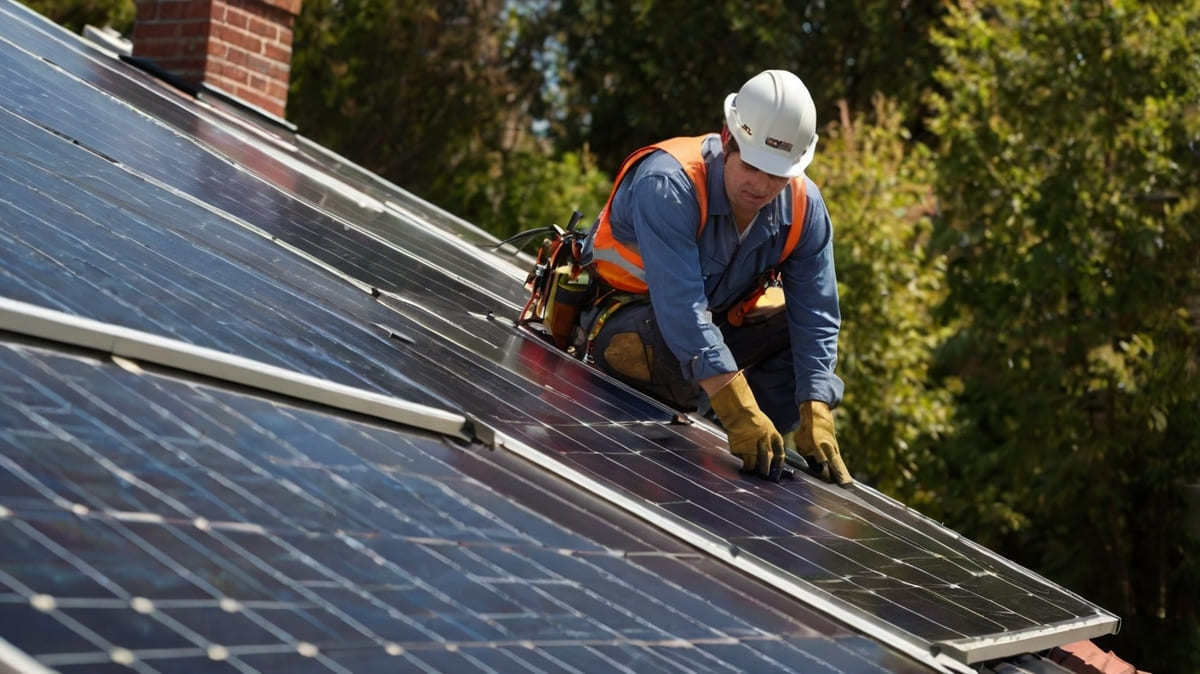 rooftop solar panels