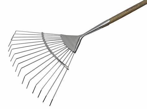 metal rake