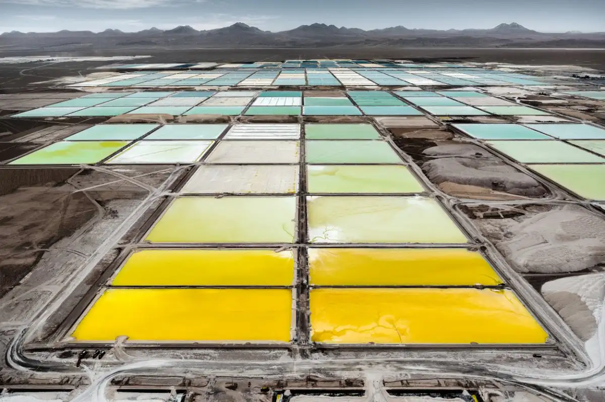 lithium leach field